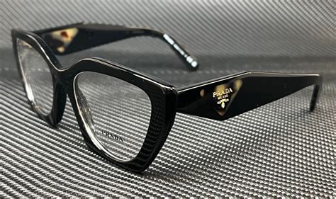 Prada PR 09YV 1AB1O1 Eyeglasses in Black 